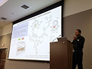 Robert presenting at the Chemical Biology Area Research Conference (CBARC), January 2023